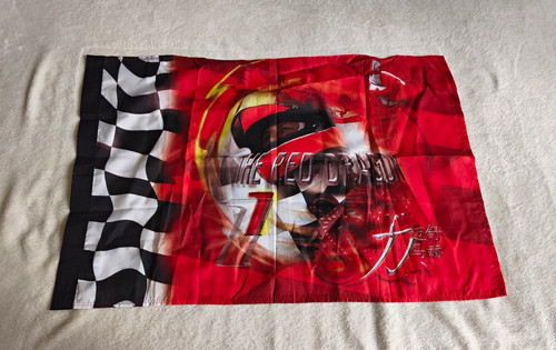 Schumacher flagge rot schwarz - schumacher, rot-schwarz