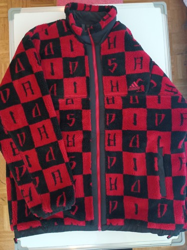 Adidas wendbare fleece jacke - adidas, fleece-jacke