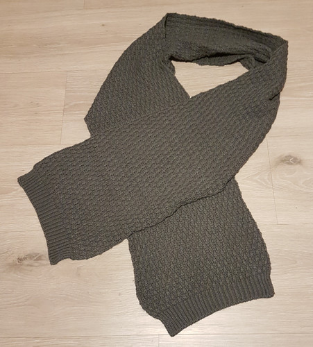 Schal 175x25cm strick wolle - schal,