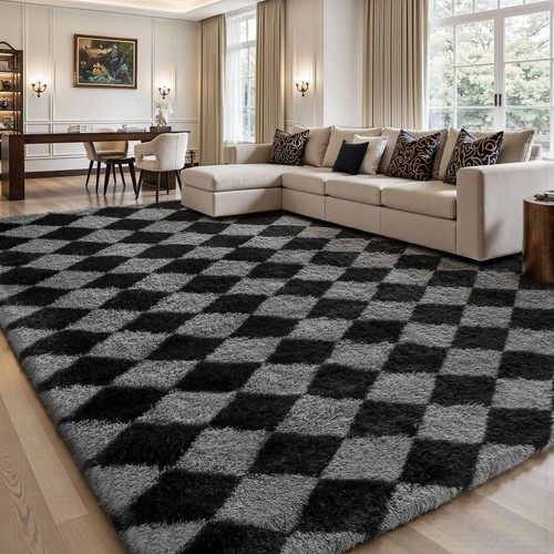 Hochflor teppich wohnzimmer - hochflor,