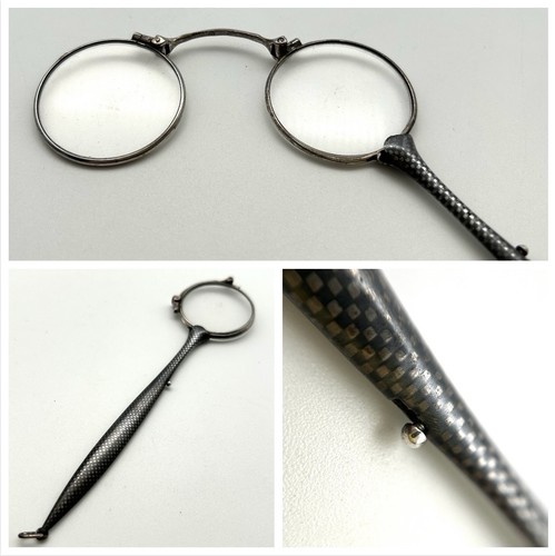 Art deco silber lorgnon - deco,