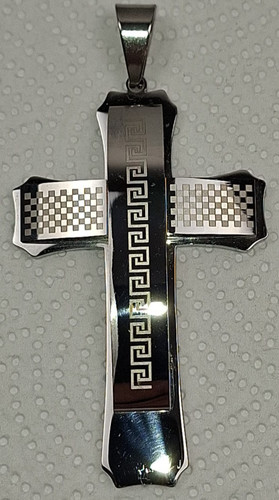 Edelstahl kreuz anhänger - kreuz,