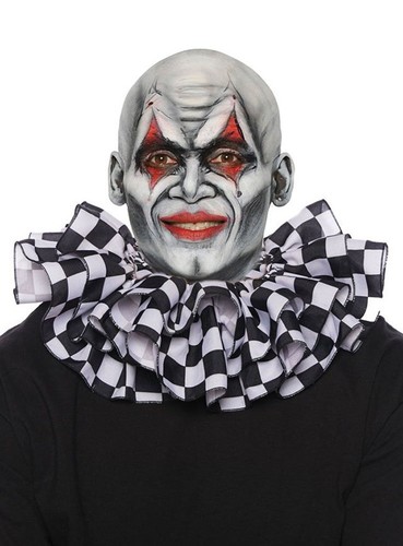Clownkragen schachbrettmuster - clownkragen,