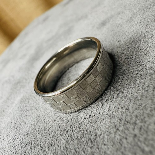 Ring edelstahl silber - edelstahl,