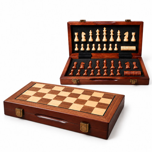 Premium schachspiel holz - premium,