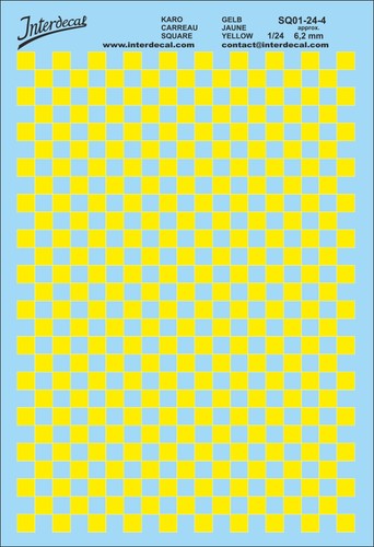 Schachbrettmuster 2 mm - 6,2,
