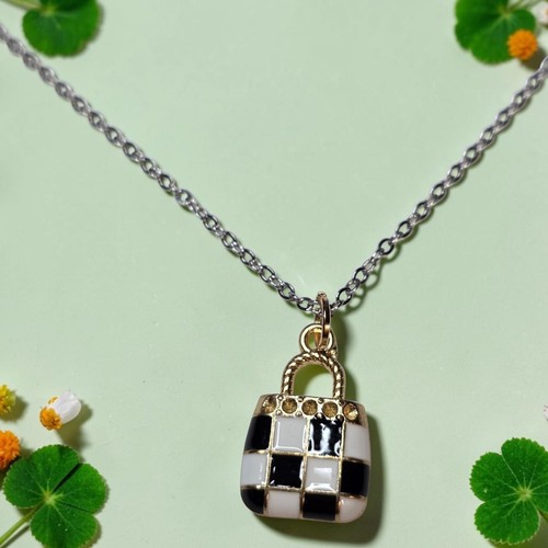 Handmade kette mit handtasche - mit,