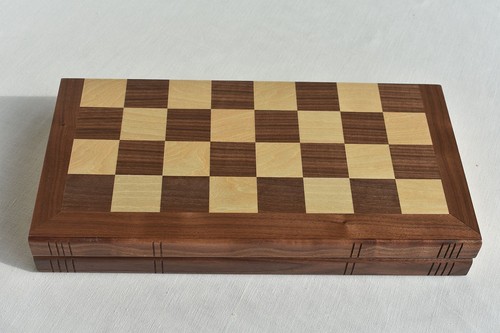 Schach kassette medium holz - kassette,